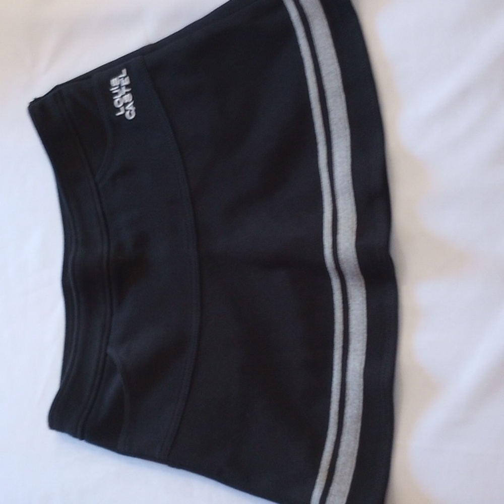 Louis Castel Black/ Gray Golf Tulip Skirt